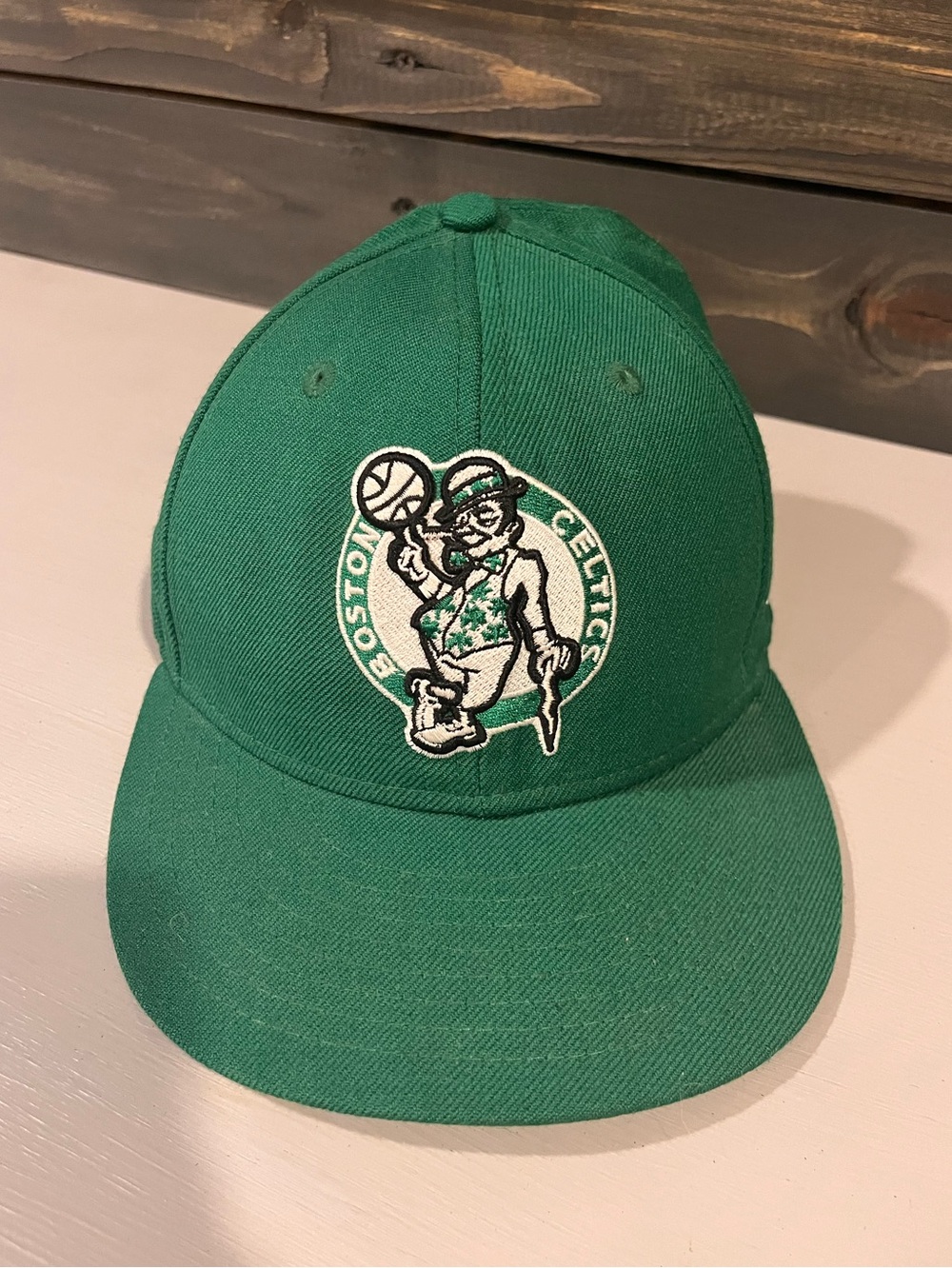 HWC New Era Boston Celtics Green Fitted Hat